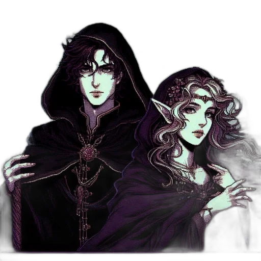 fantasy art, concept art, pixel art, comic book art transparent PNG cut-out