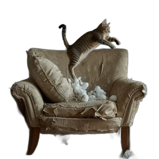 furniture, animal, staff, creature transparent PNG cut-out