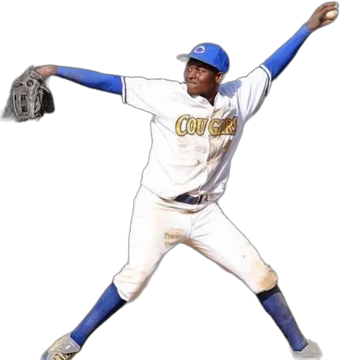 baseball, player, cougars, team transparent PNG cut-out