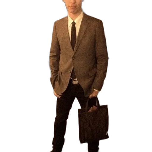staff, jacket, shoes, robot transparent PNG cut-out