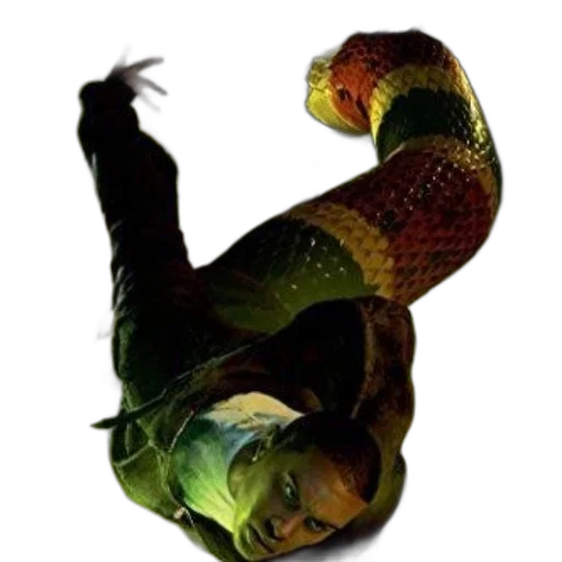 creature, dragon, animal, staff transparent PNG cut-out