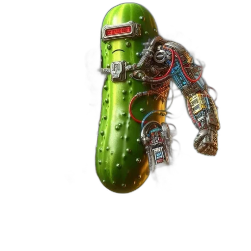 robot, weapon, creature, jacket transparent PNG cut-out