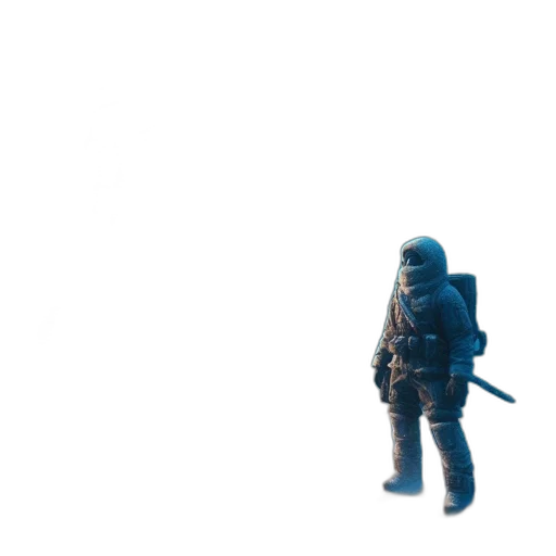 weapon, robot, sword, creature transparent PNG cut-out