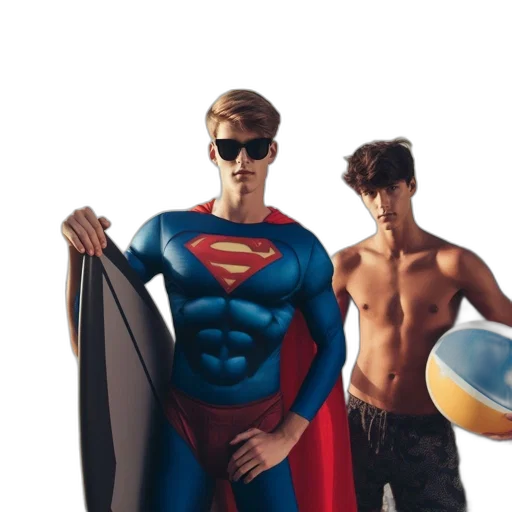 comic book art, concept art, 3d render, photorealistic transparent PNG cut-out