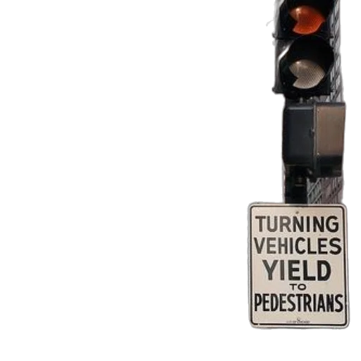 car, sign, street, says transparent PNG cut-out