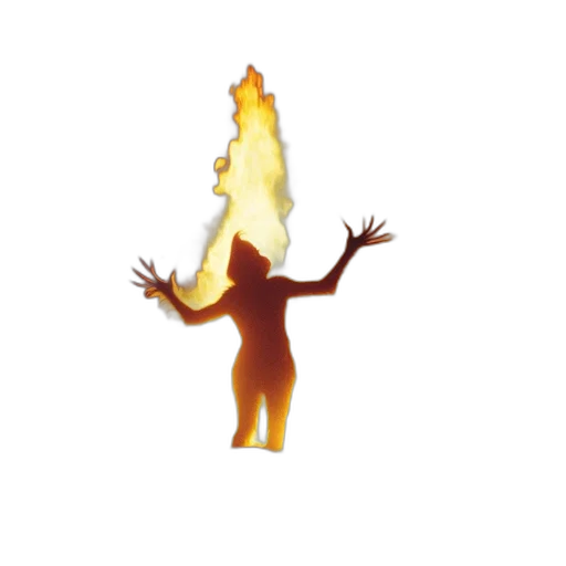 creature, dragon, animal, staff transparent PNG cut-out