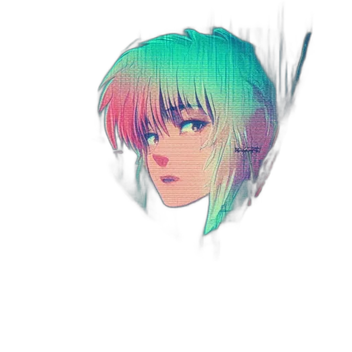 face, hair, robot, mask transparent PNG cut-out