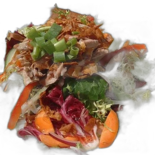food, crown, photorealistic, colorful transparent PNG cut-out