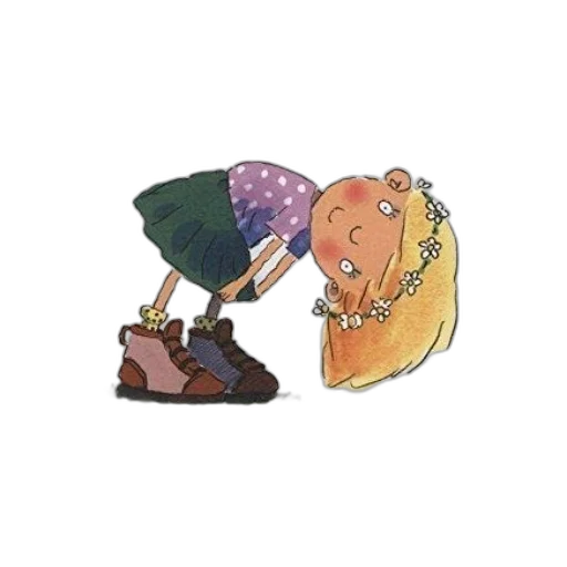 dress, shoes, hat, staff transparent PNG cut-out