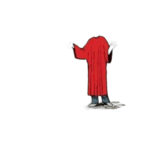 jacket, dress, staff, robot transparent PNG cut-out