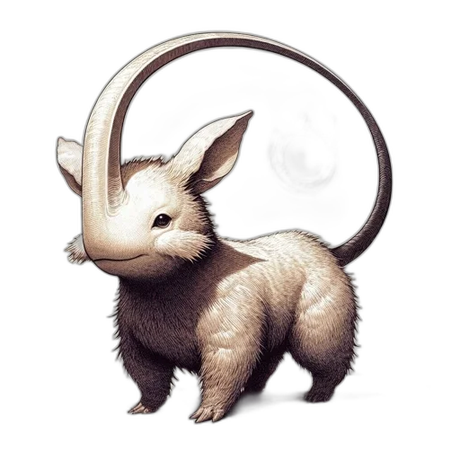 dragon, creature, animal, staff transparent PNG cut-out
