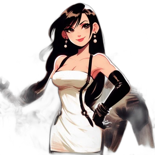 dress, staff, fantasy art, concept art transparent PNG cut-out