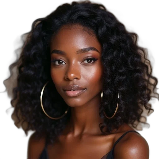 hair, crown, face, jewelry transparent PNG cut-out