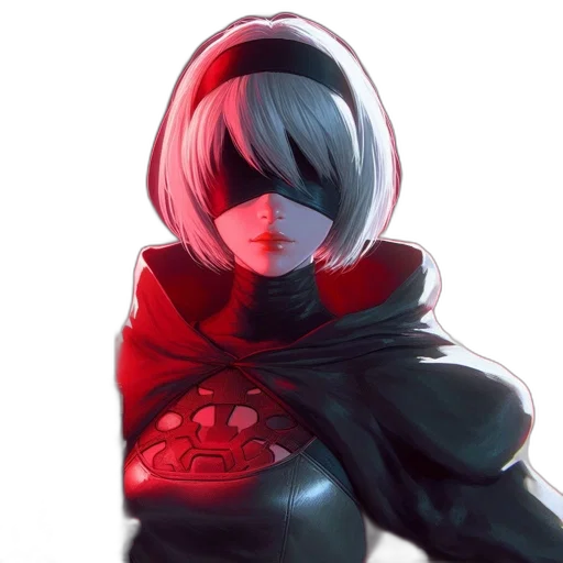 jacket, mask, robot, face transparent PNG cut-out