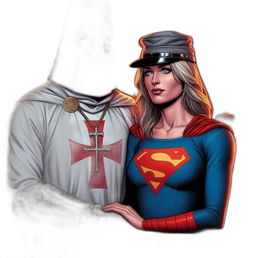 face, mask, hat, comic book art transparent PNG cut-out