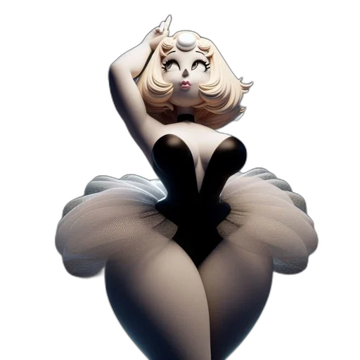 dress, crown, mask, creature transparent PNG cut-out