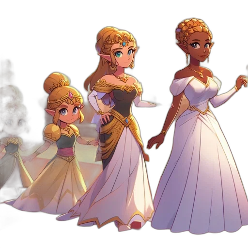 concept art, fantasy art, 3d render, pixel art transparent PNG cut-out