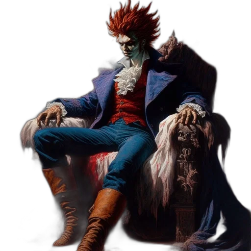 jacket, concept art, fantasy art, comic book art transparent PNG cut-out