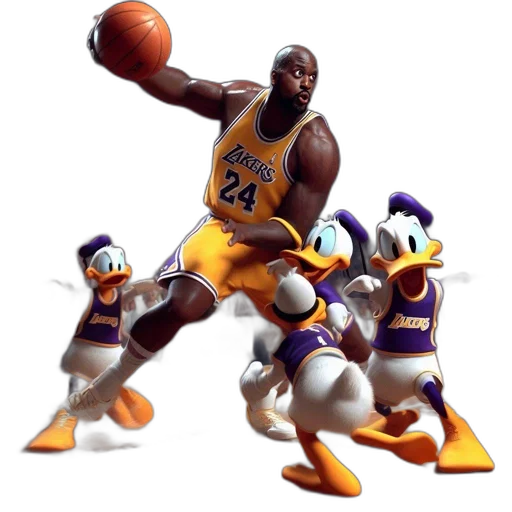 concept art, 3d render, basketball, court transparent PNG cut-out
