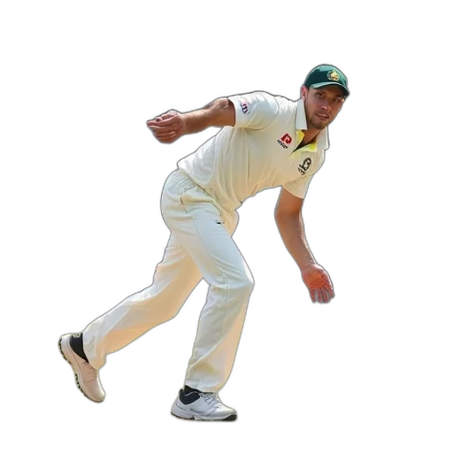 australian, wicketr, bowled, india transparent PNG cut-out
