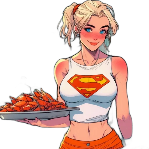 food, comic book art, concept art, cartoon transparent PNG cut-out