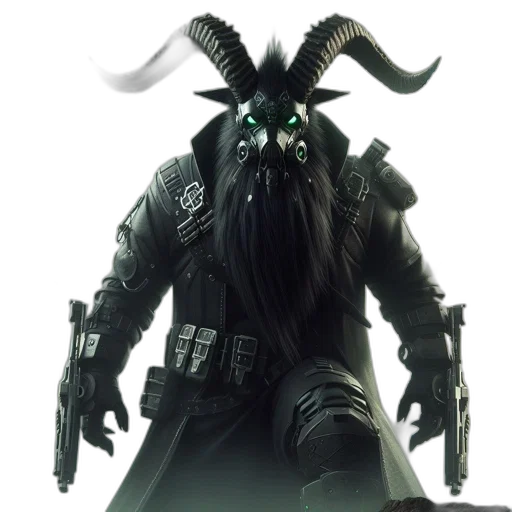 mask, creature, staff, dragon transparent PNG cut-out
