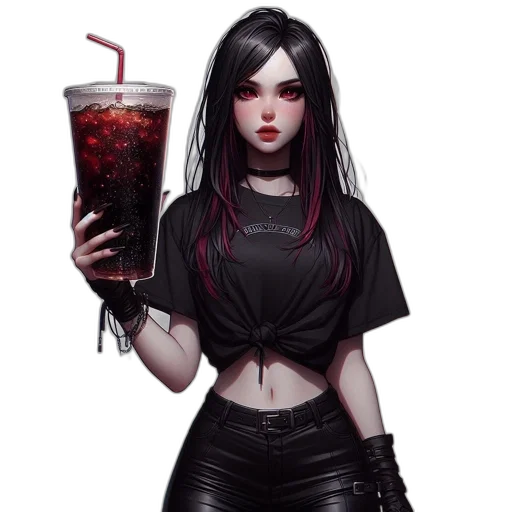 food, fantasy art, concept art, cyberpunk transparent PNG cut-out