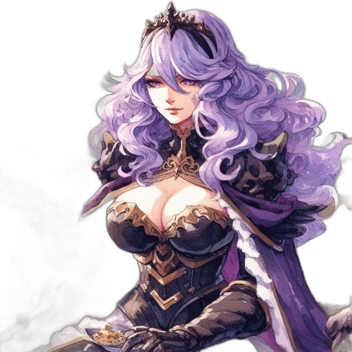dress, crown, dragon, sword transparent PNG cut-out