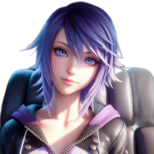 jacket, face, staff, robot transparent PNG cut-out