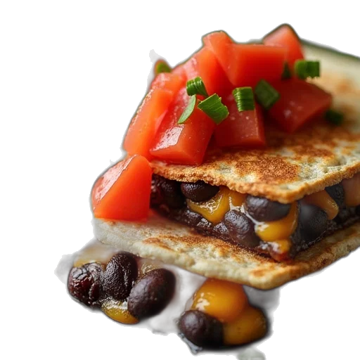 food, photorealistic, black, bean transparent PNG cut-out
