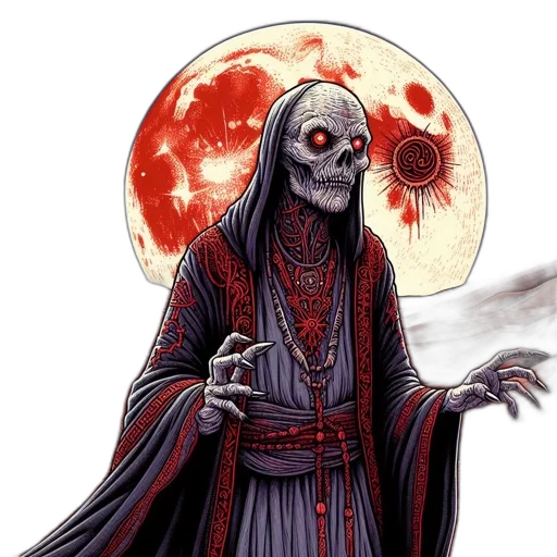 staff, mask, comic book art, concept art transparent PNG cut-out