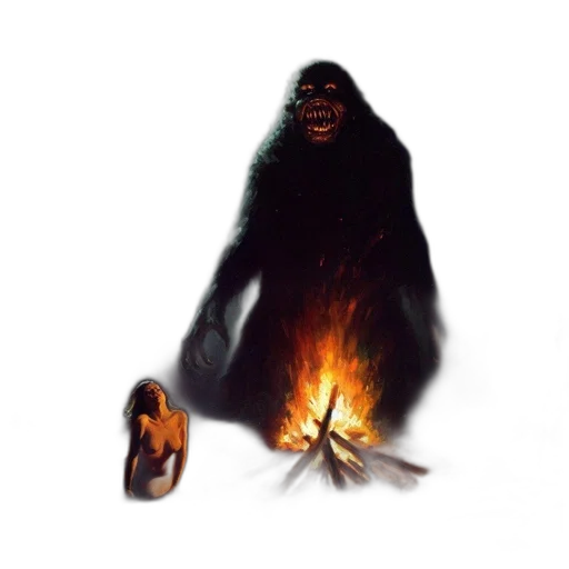 creature, animal, mask, staff transparent PNG cut-out