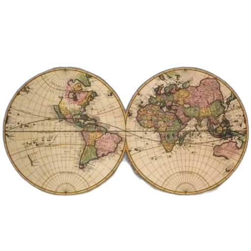 antique, maps, 2012, calendar transparent PNG cut-out