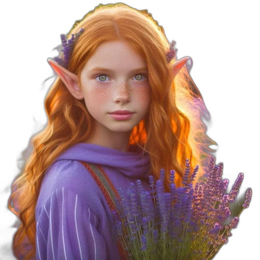 face, flower, dragon, creature transparent PNG cut-out