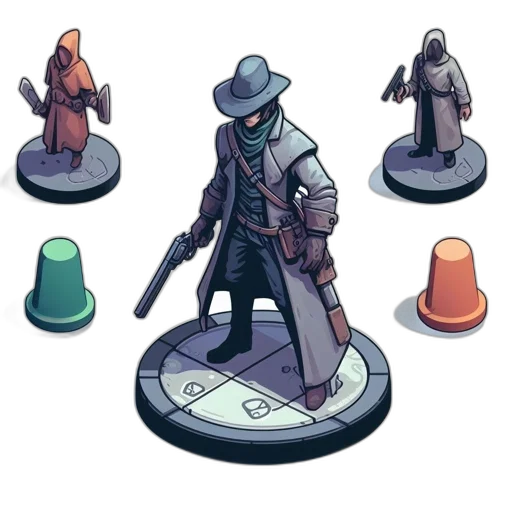 staff, hat, concept art, pixel art transparent PNG cut-out