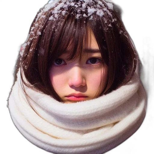 face, hat, mask, photorealistic transparent PNG cut-out