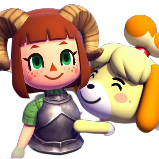 staff, weapon, animal, 3d render transparent PNG cut-out