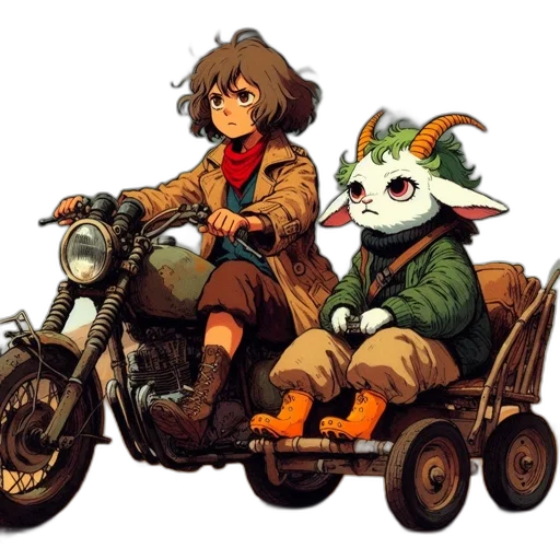 concept art, pixel art, watercolor, fantasy art transparent PNG cut-out