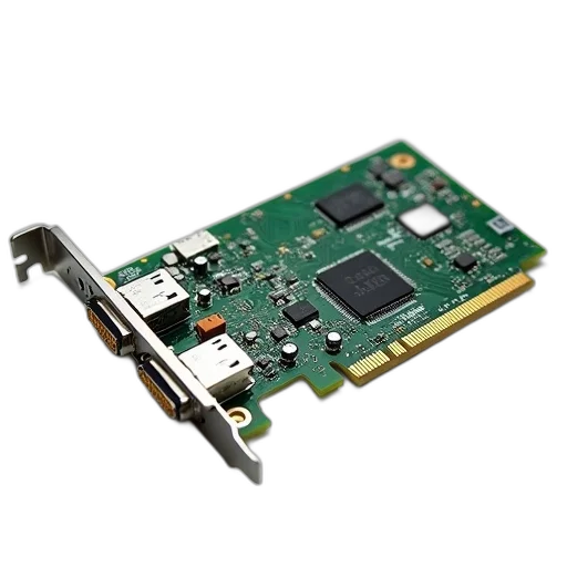 weapon, 3d render, pci, express transparent PNG cut-out