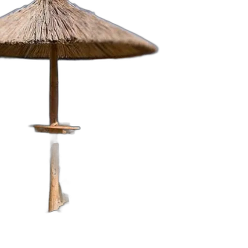 umbrella, hat, furniture, staff transparent PNG cut-out