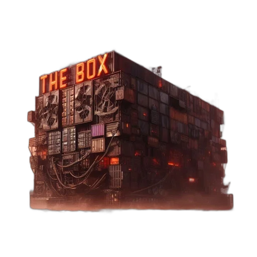 building, robot, furniture, concept art transparent PNG cut-out