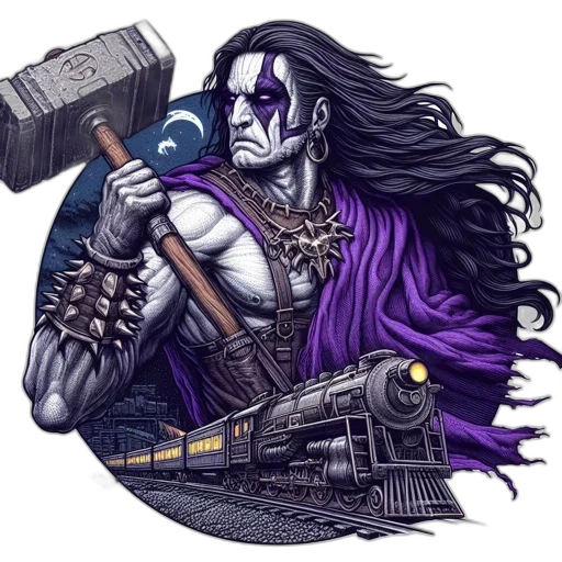 weapon, fantasy art, comic book art, concept art transparent PNG cut-out