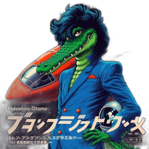 creature, jacket, dragon, robot transparent PNG cut-out