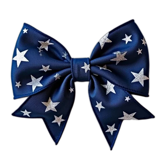navy, white, stars, hair transparent PNG cut-out