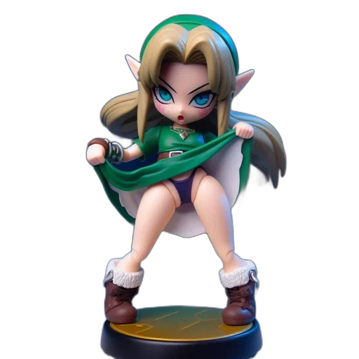 concept art, 3d render, fantasy art, pixel art transparent PNG cut-out
