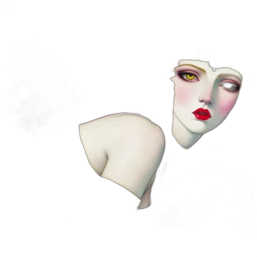 mask, face, hat, jewelry transparent PNG cut-out