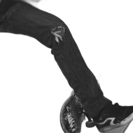 shoes, staff, creature, hair transparent PNG cut-out