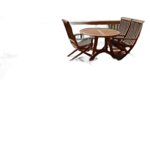 furniture, umbrella, 3d render, photorealistic transparent PNG cut-out