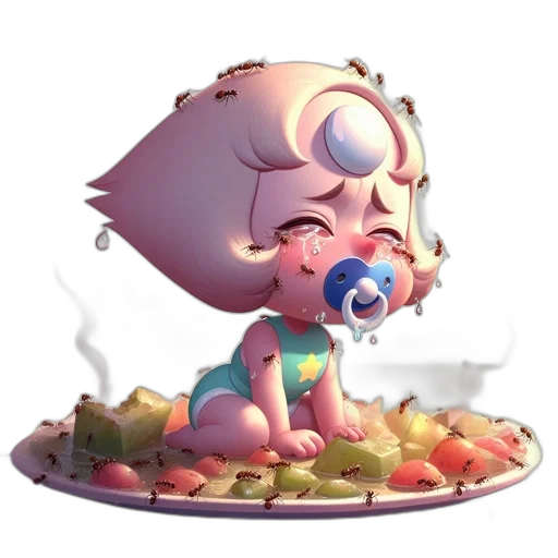 food, creature, concept art, pixel art transparent PNG cut-out