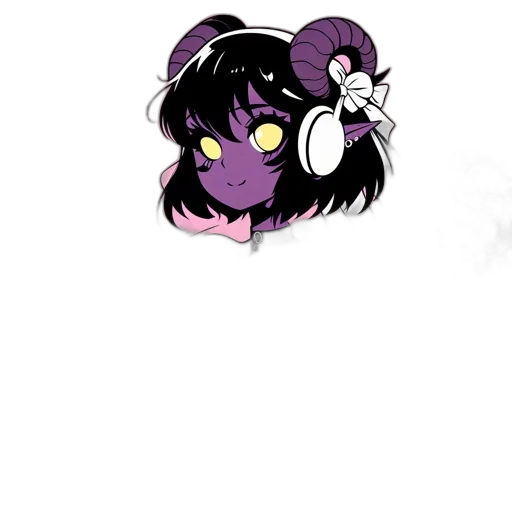 staff, creature, hair, pixel art transparent PNG cut-out
